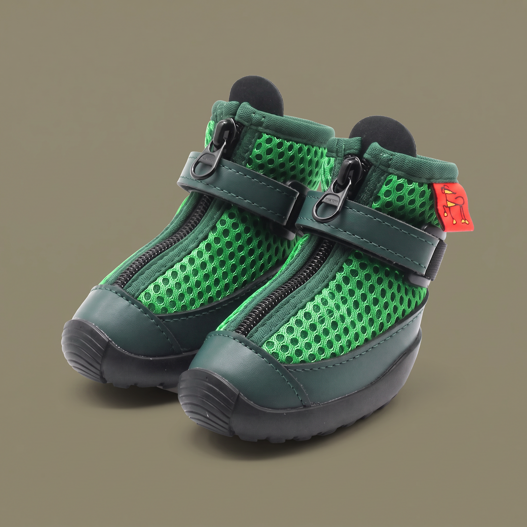 Grass Green V4 Summer Boot pair